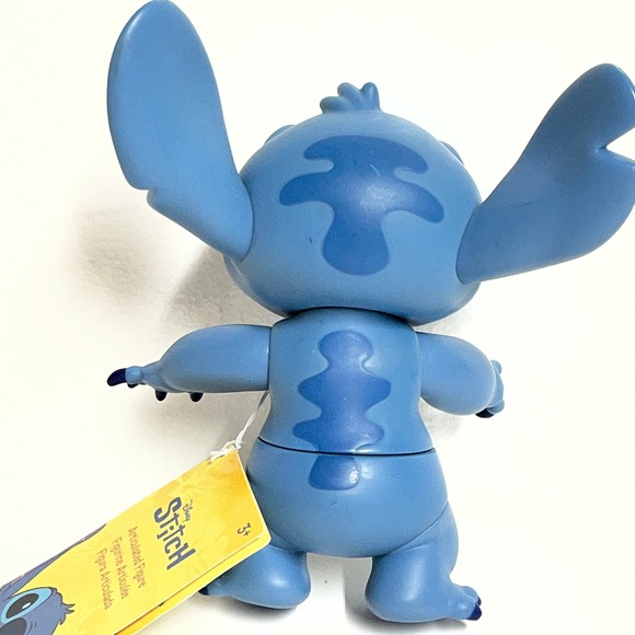 Disney Store Lilo & Stitch Articulated Figure 6 Inch Experiment 626 Blue Toy NWT - Picture 2 of 9